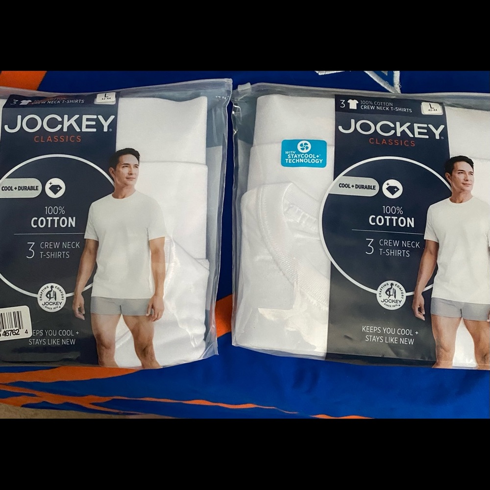 Jockey mens crewneck tees